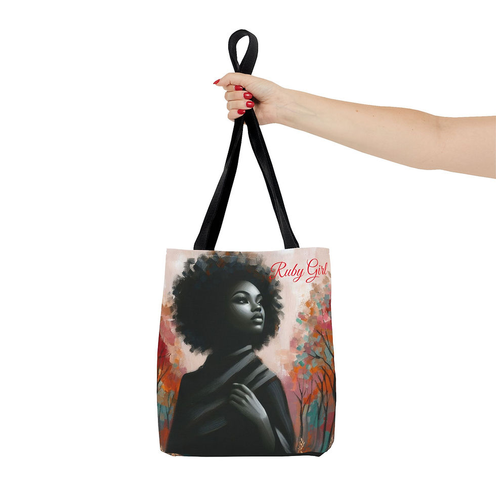 Thumbnail: Ruby Girl Tote Bag