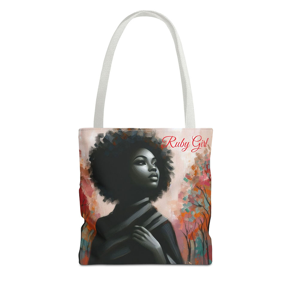 Thumbnail: Ruby Girl Tote Bag