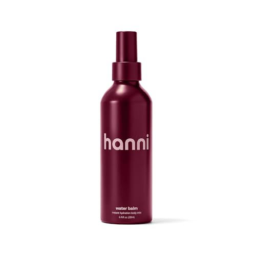 HANNI Water Balm Hydrating Body Mist Moisturizer Spray with Hyaluronic Acid for