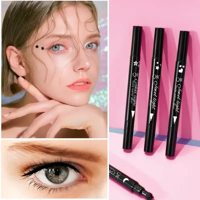 Eyeliner Stamp Wingliner, Waterproof Gel Pen Set