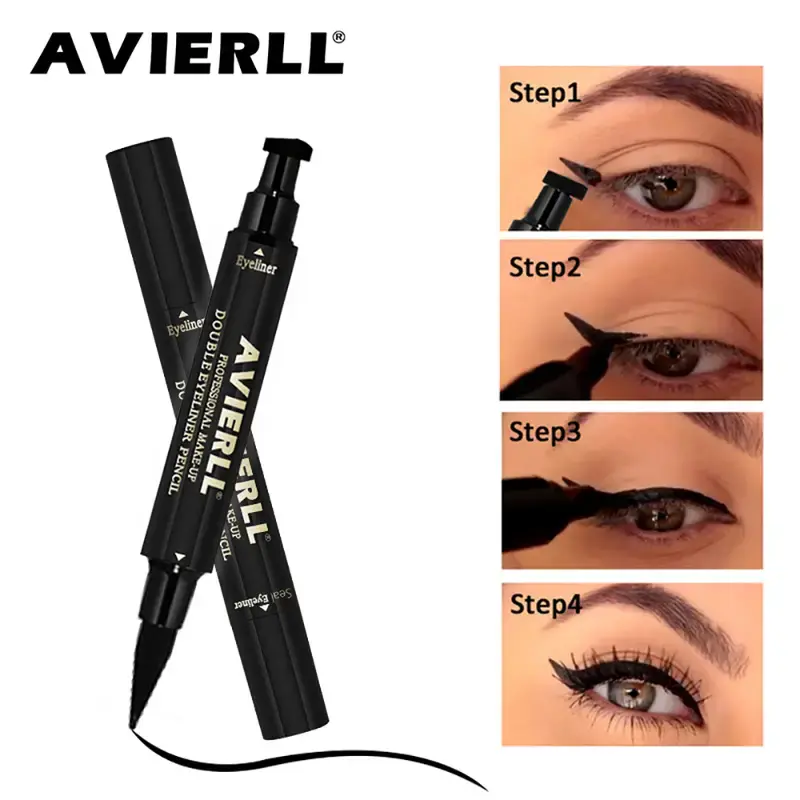 2-in-1 Winged Eyeliner Stamp - Waterproof & Smudge-Proof