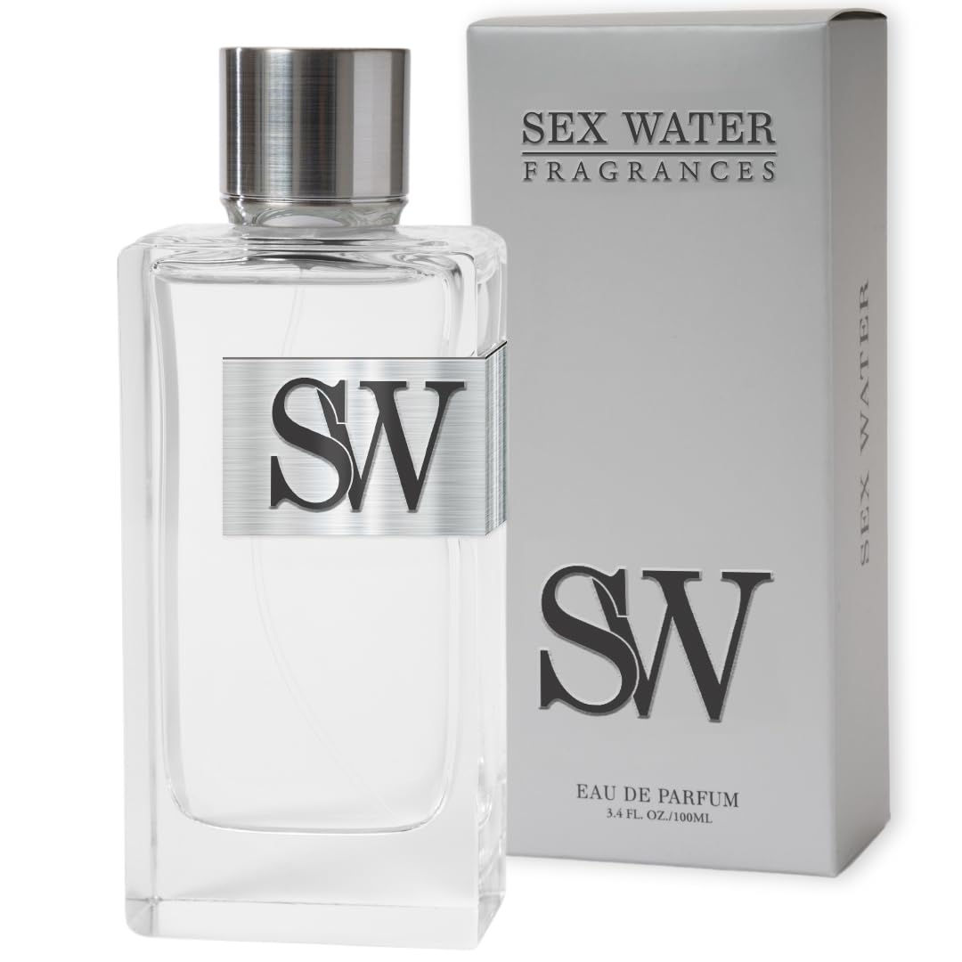 Sex Water Cologne for Men 3.4 oz. Long Lasting Luxury Mens Cologne. Masculine Ro