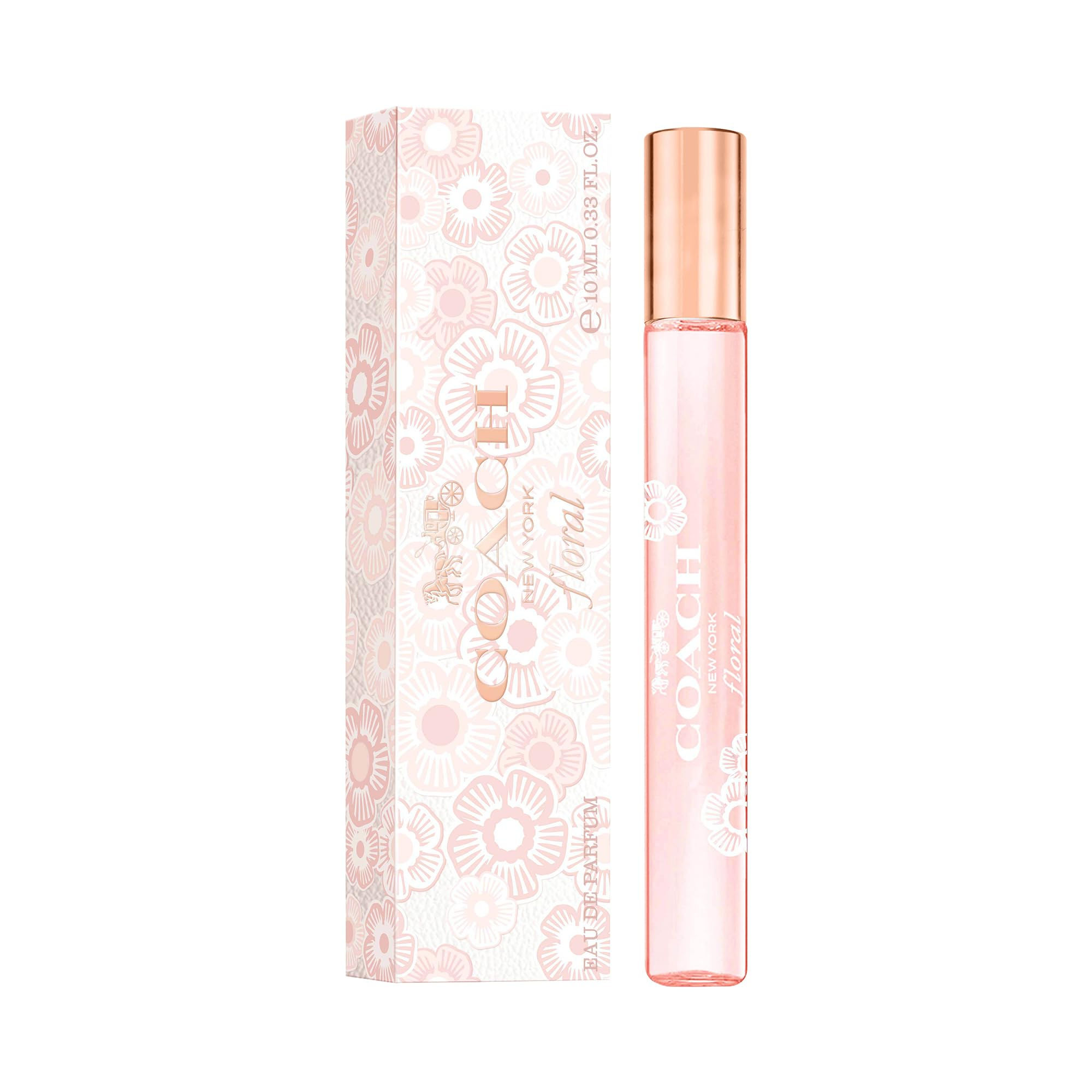 Coach Floral Eau de Parfum Purse Spray - Long Lasting Fragrance with notes of Pi