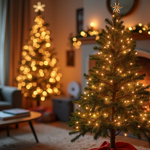 Christmas tree for hire in the room