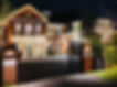 Exterior Christmas lights installation on Surrey family home