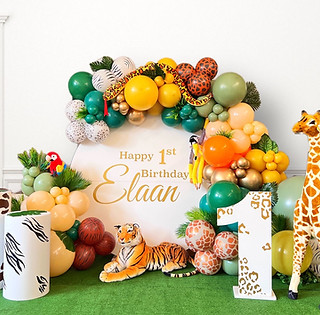 Wild one birthday party decorations for the 1st birthday in Guildford