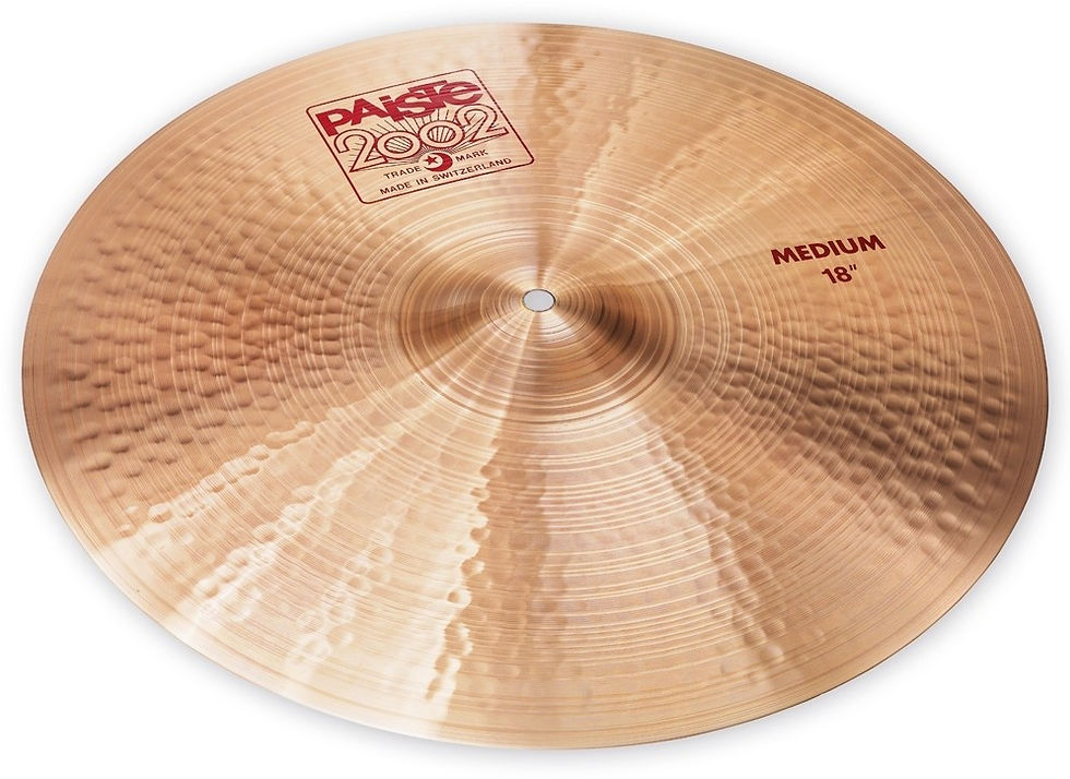 Paiste 18" 2002 Medium Crash Cymbal