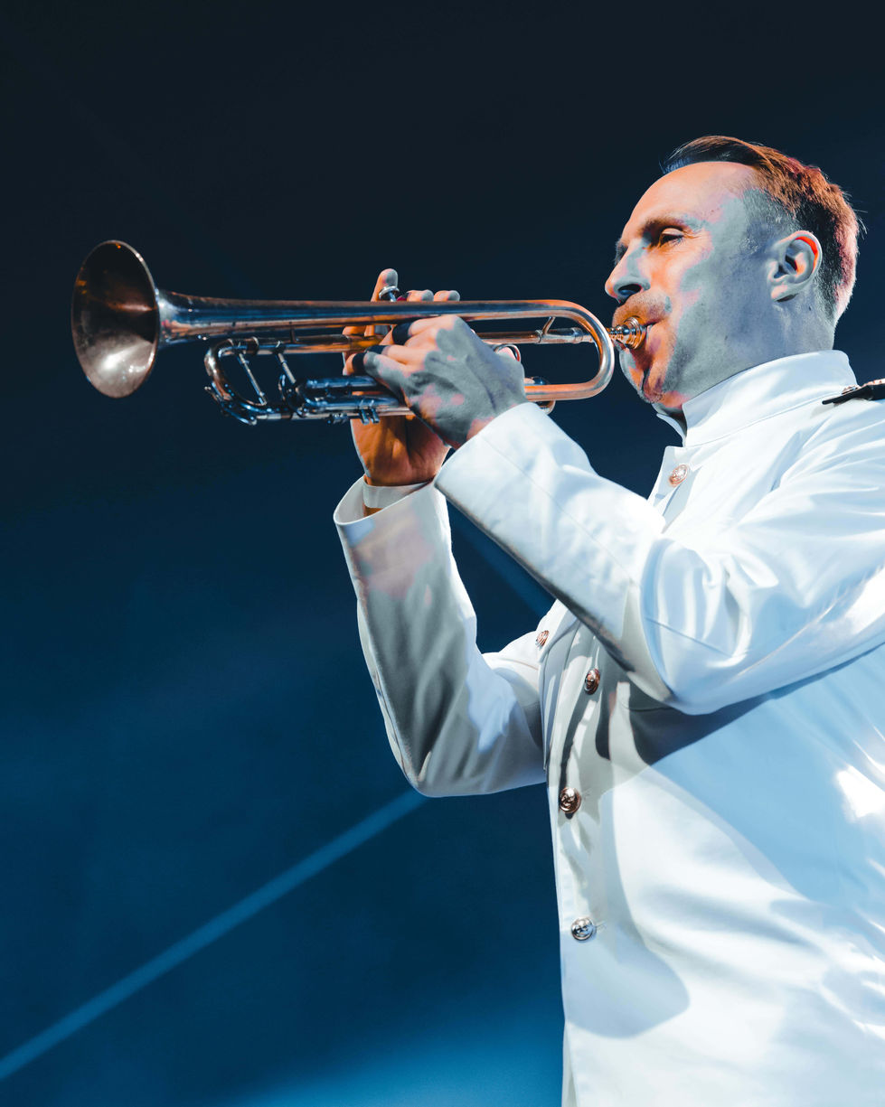 Bild vom Trompeter Menzel Mutzke