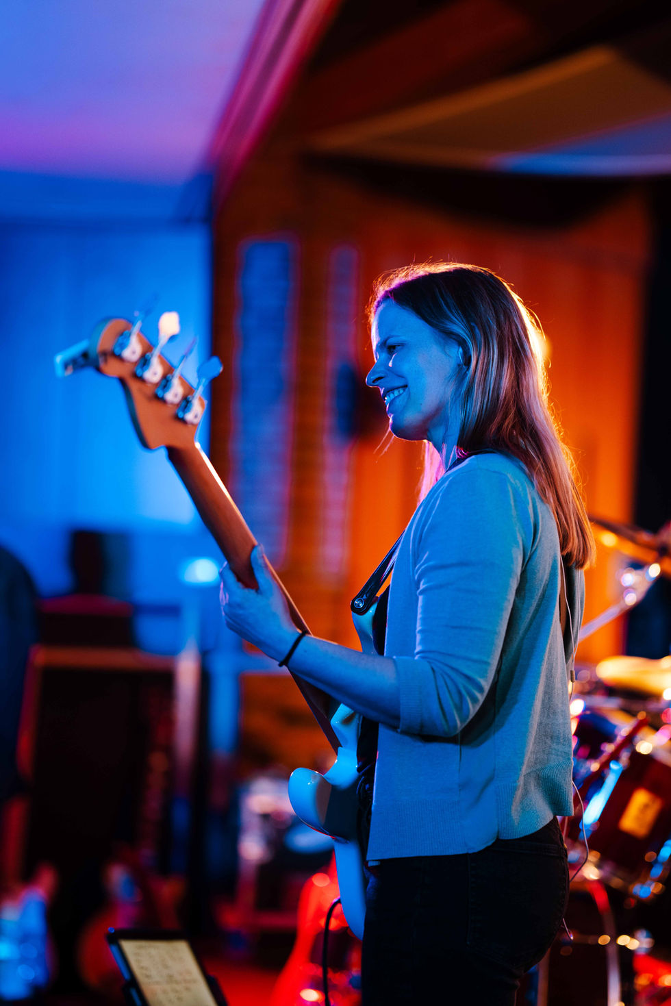 Der Bass sorgt für tiefe Sounds