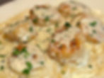 Scallop Alfredo