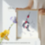 Thumbnail: Ballet of Crimson Crowns | Red Crowned Cranes Watercolour Original Art