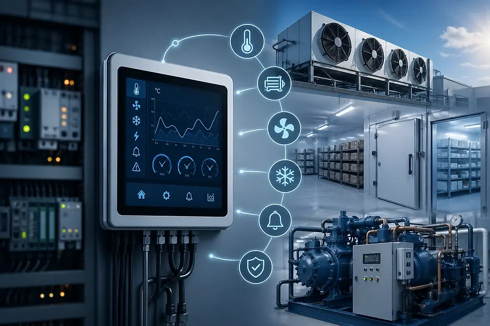 What Is an Industrial Refrigeration Control System?