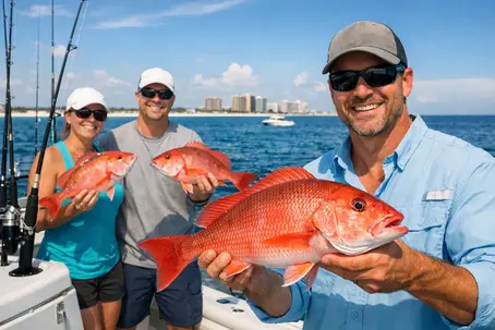 Affordable Red Snapper Fishing Trips in Destin