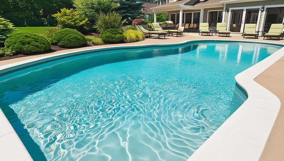 Fiberglass Pool at St. Johns Florida