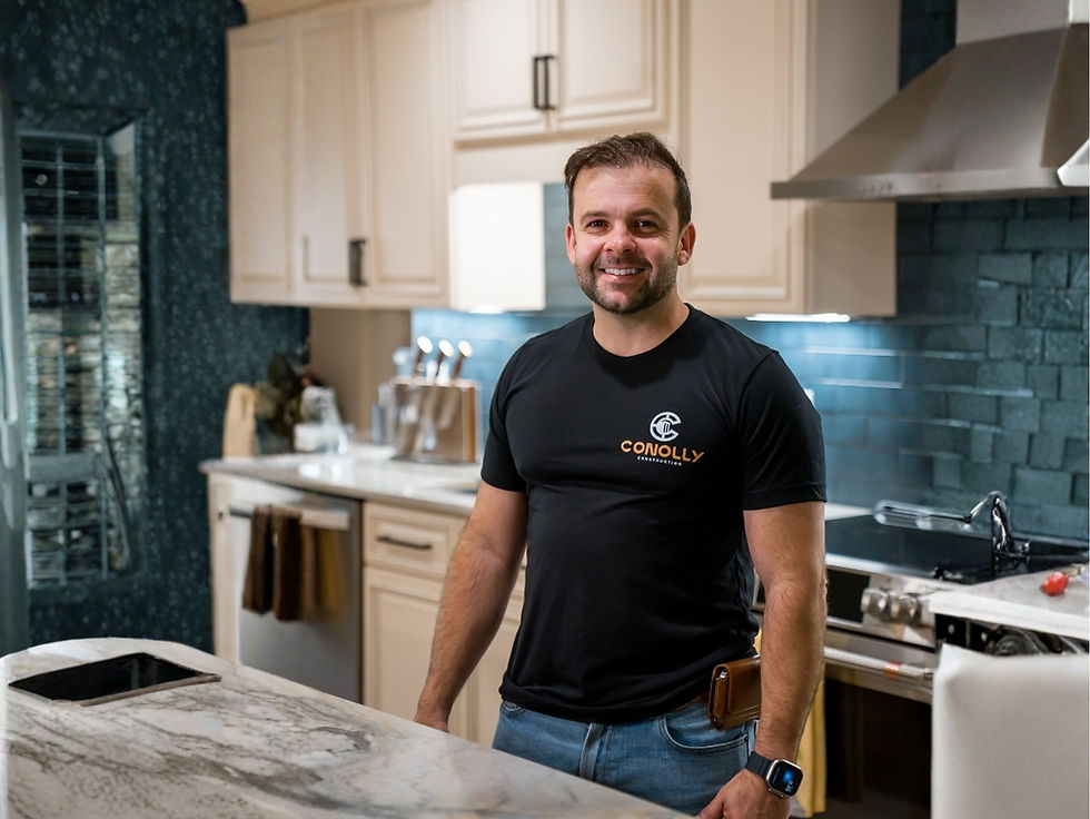 Conolly Construction team remodeling a modern bathroom in Jacksonville, FL — trusted local contractors serving Northeast Florida.