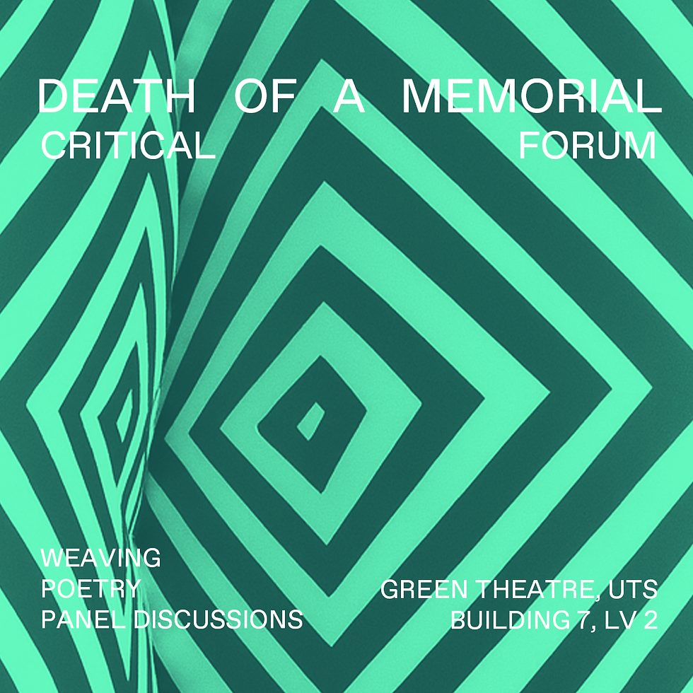 Death of a Memorial | Critical Forum