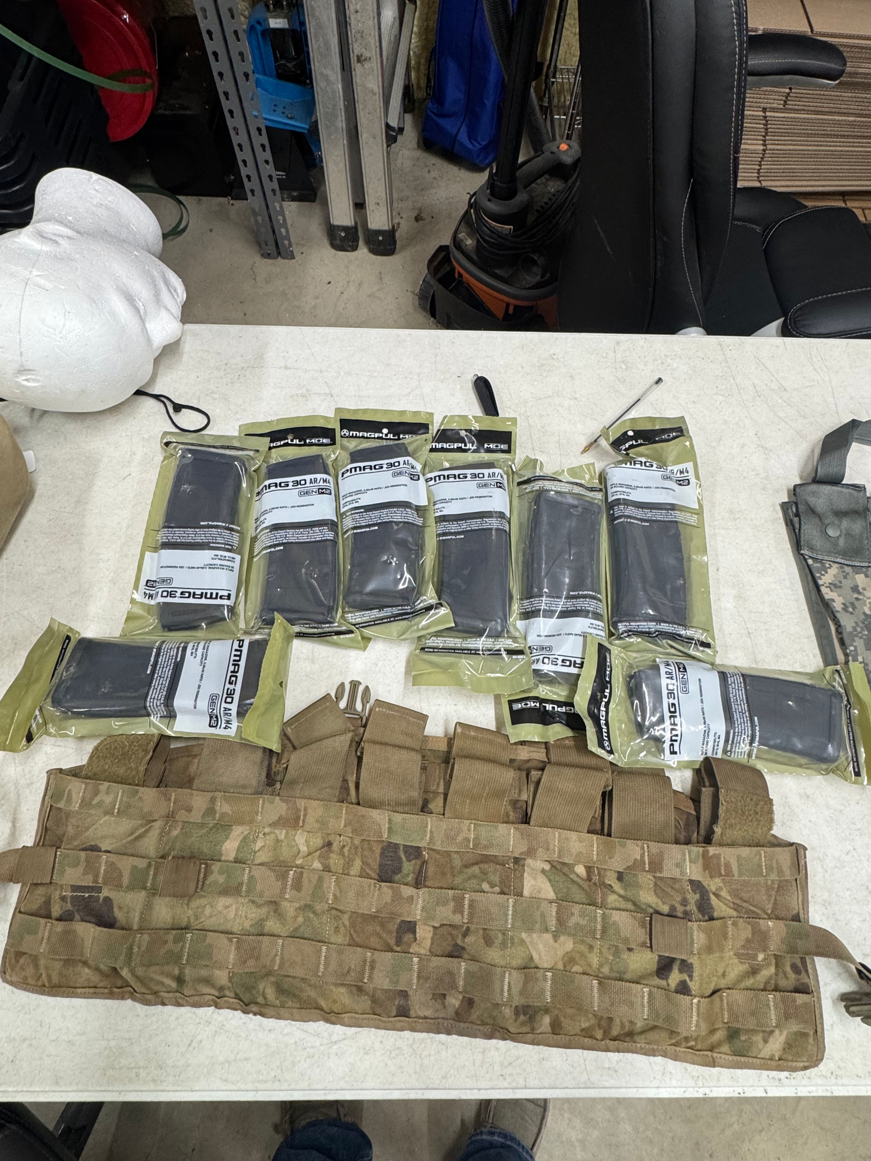 Multicam taps and 8 gen 2 Pmags 