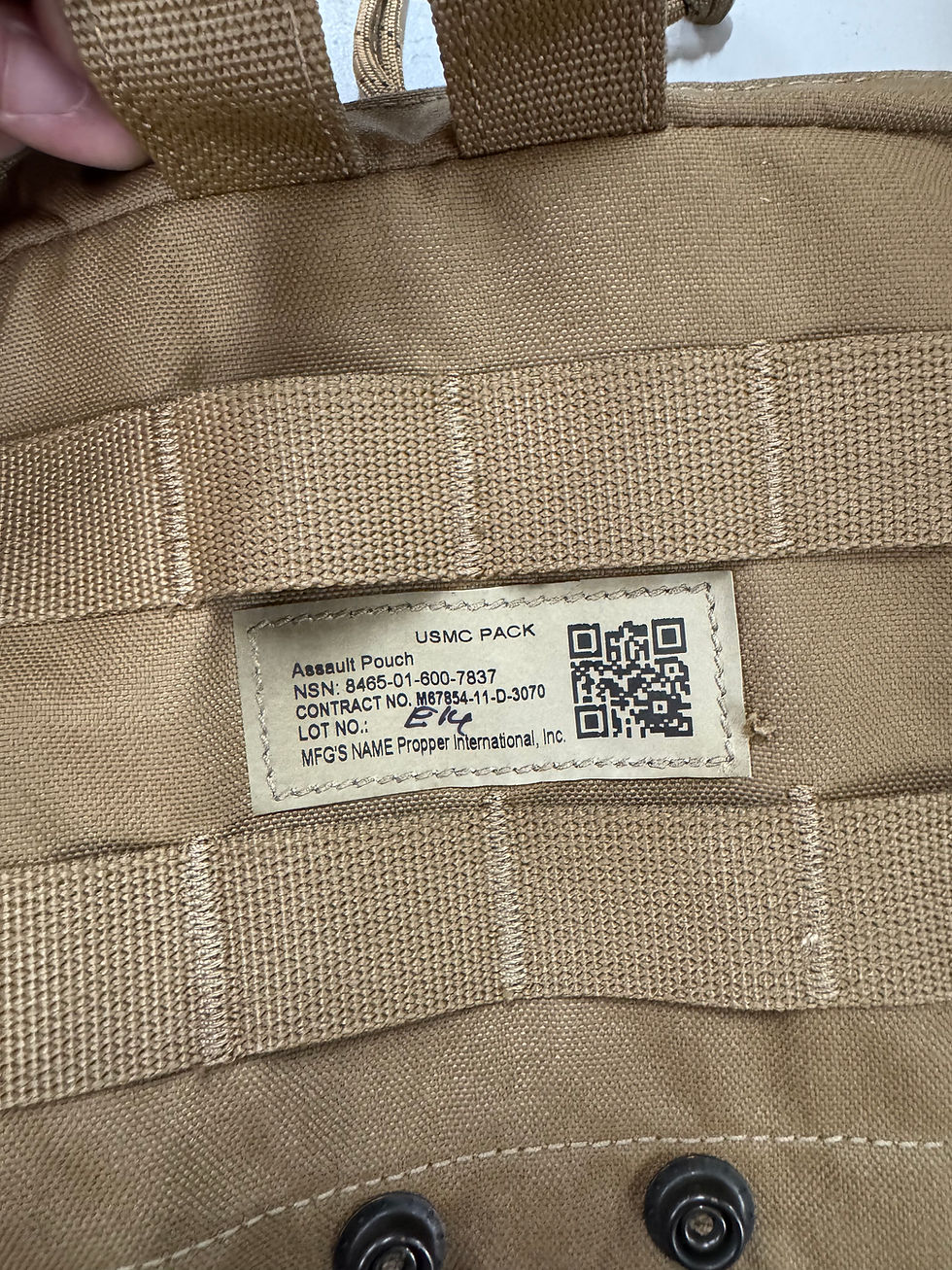 Thumbnail: USMC Coyote assault pouch