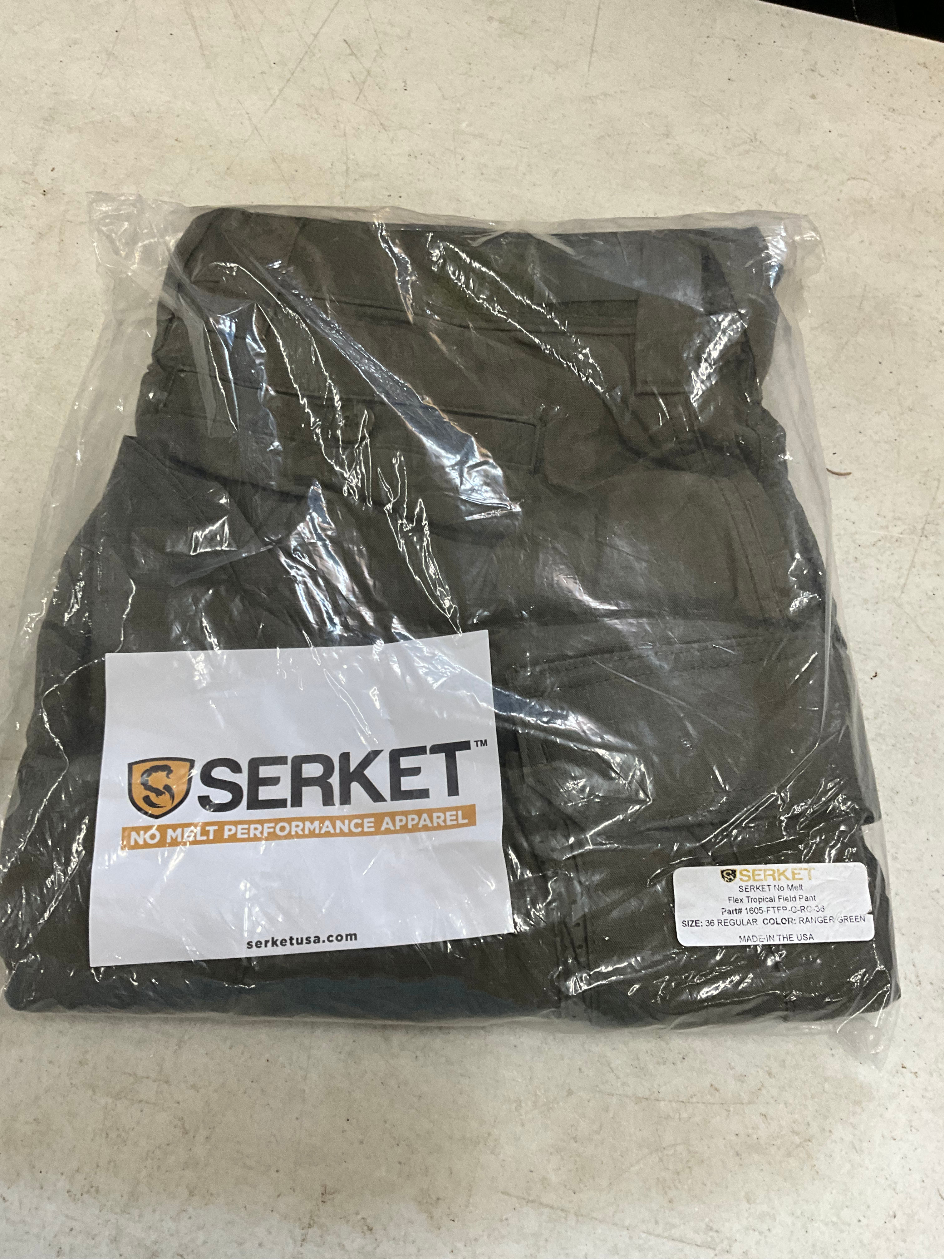 Serket tropic weight ranger green 36R