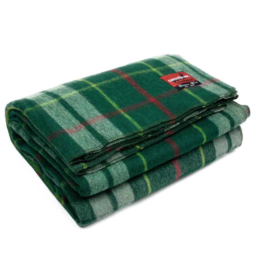 Swiss link classic wool emerald green 