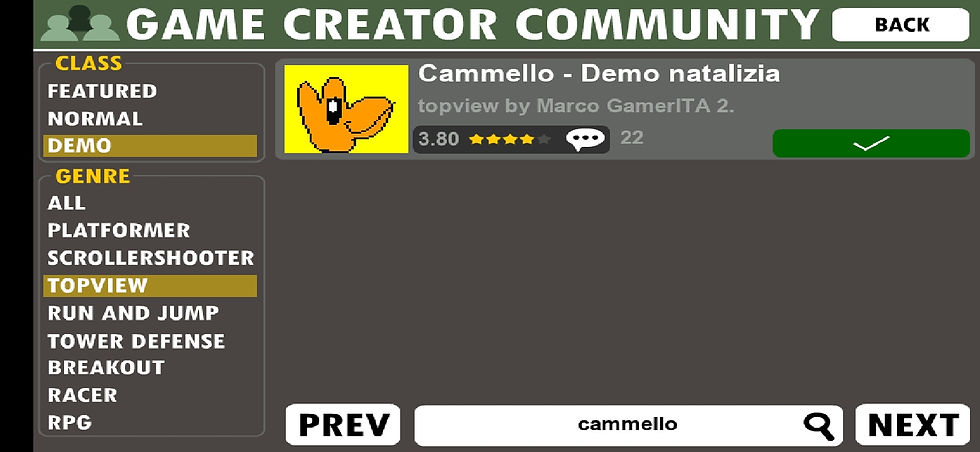 Cammello natalizio