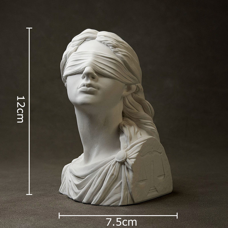 Miniatura: ⚖️ Estátua Themis — Deusa da Justiça