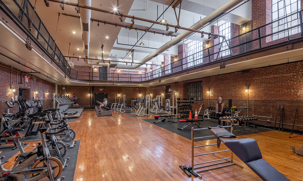 4,000 square foot gym