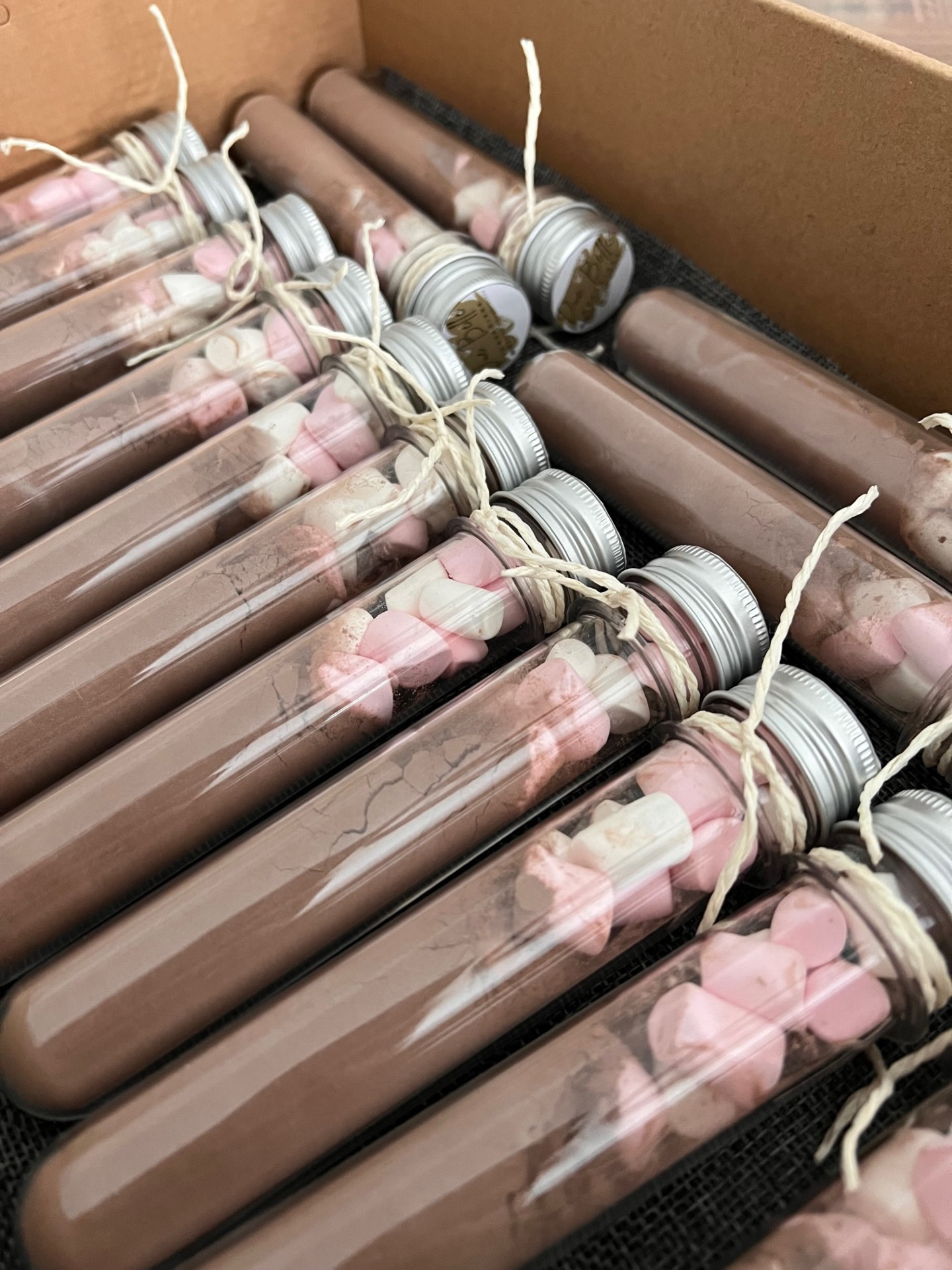 Hot Chocolate Tubes