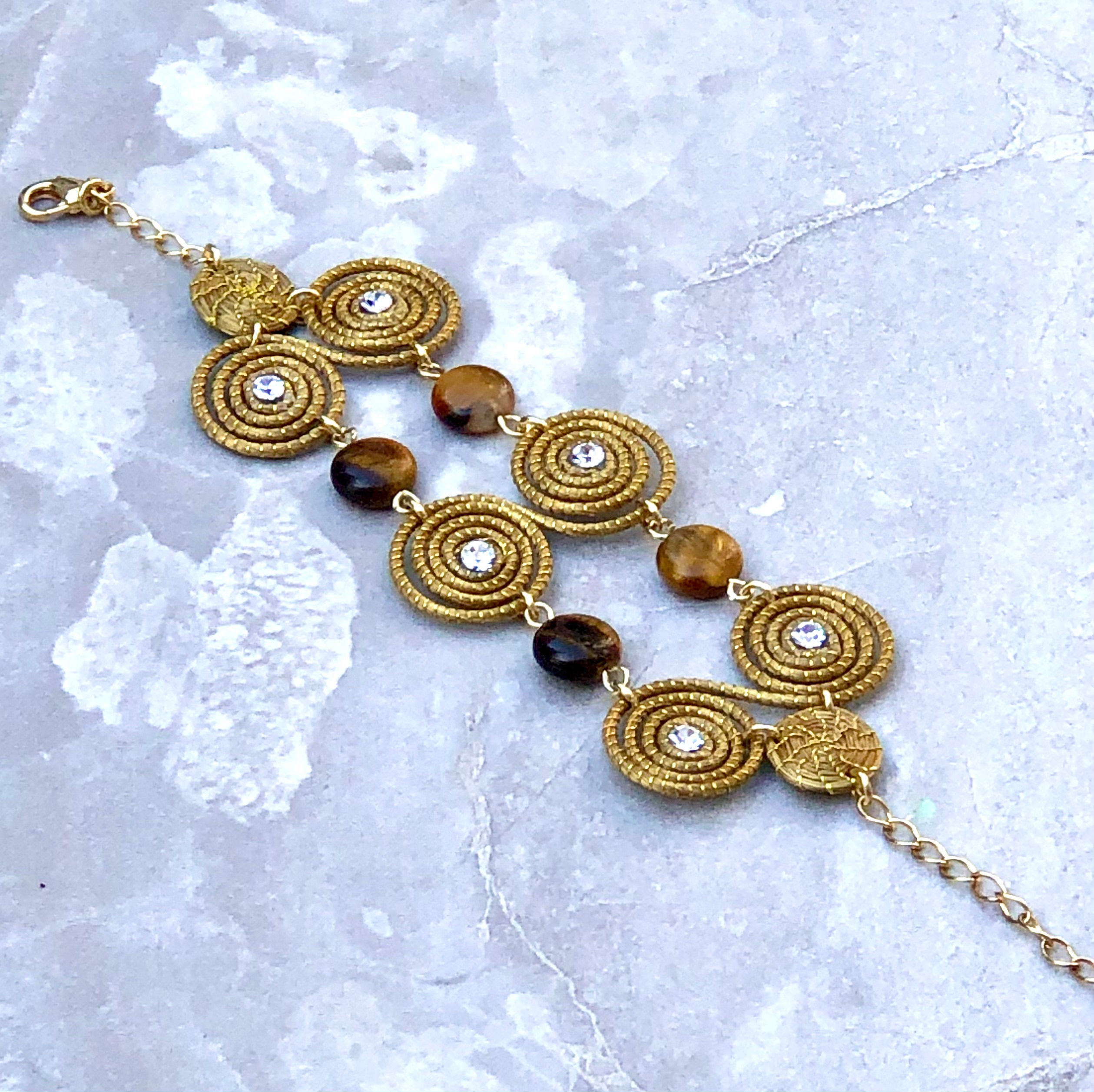 Golden Grass Bracelet