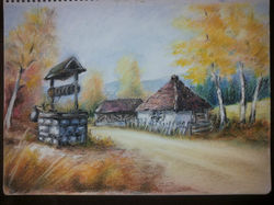 Pastel - Pejzaž