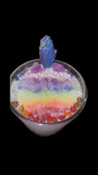 Thumbnail: 7 Chakra Balancing Candle (Medium)
