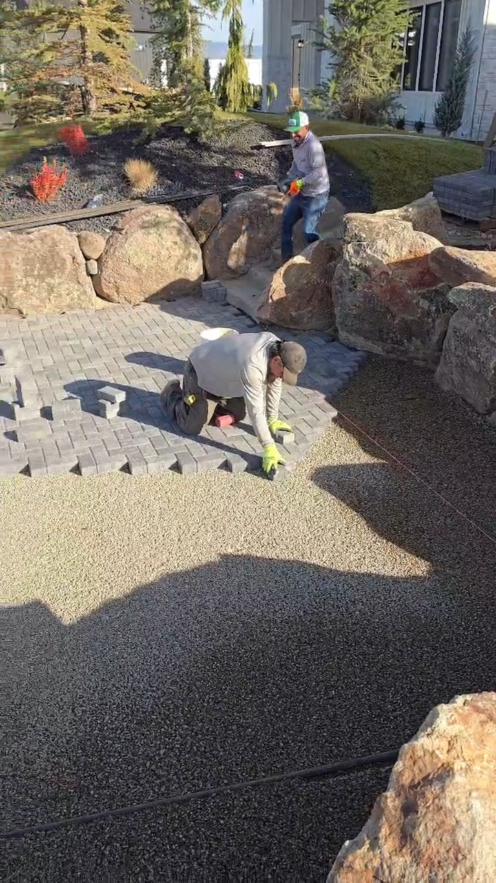 Professional landscaping project by Green Country in the Treasure Valley