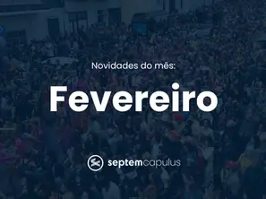 Confira as novidades da Septem em Fevereiro