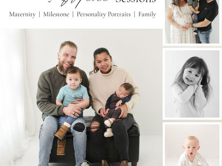 Monthly Mini Sessions - Updated!