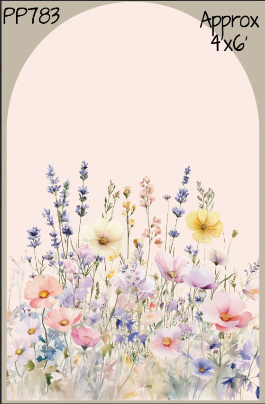 PP783 Bloom Flowers Panel