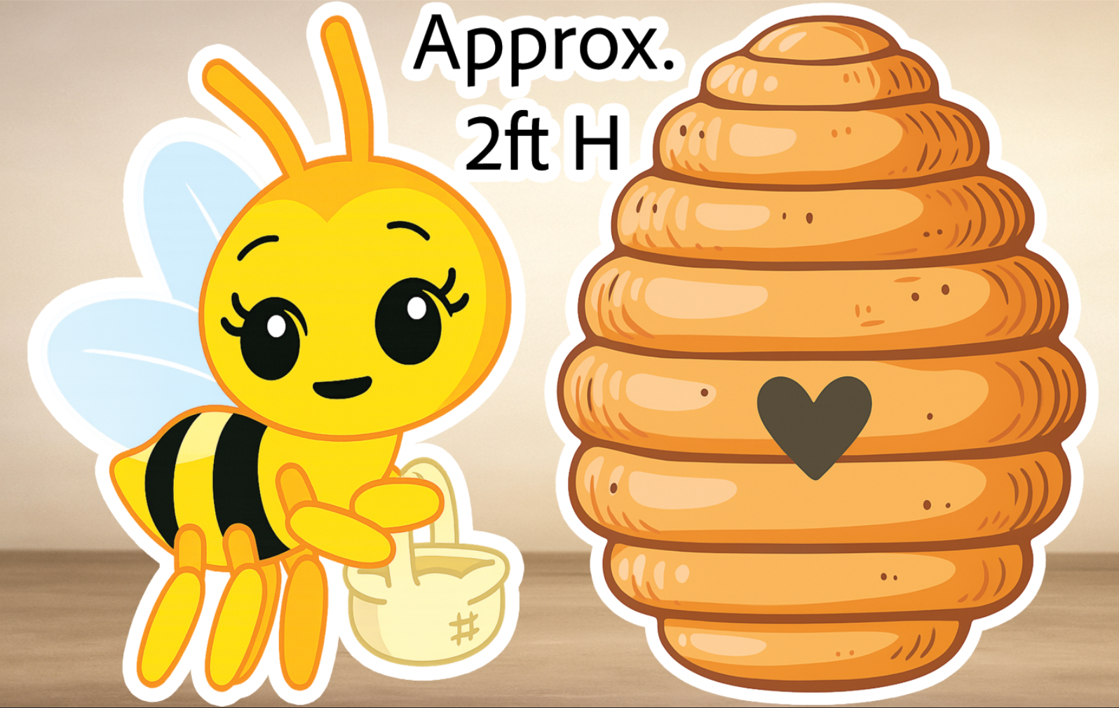 I&E1267QS-RB-BEE & BEEHIVE