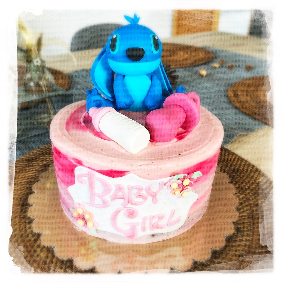 Gâteau Baby Shower Stitch