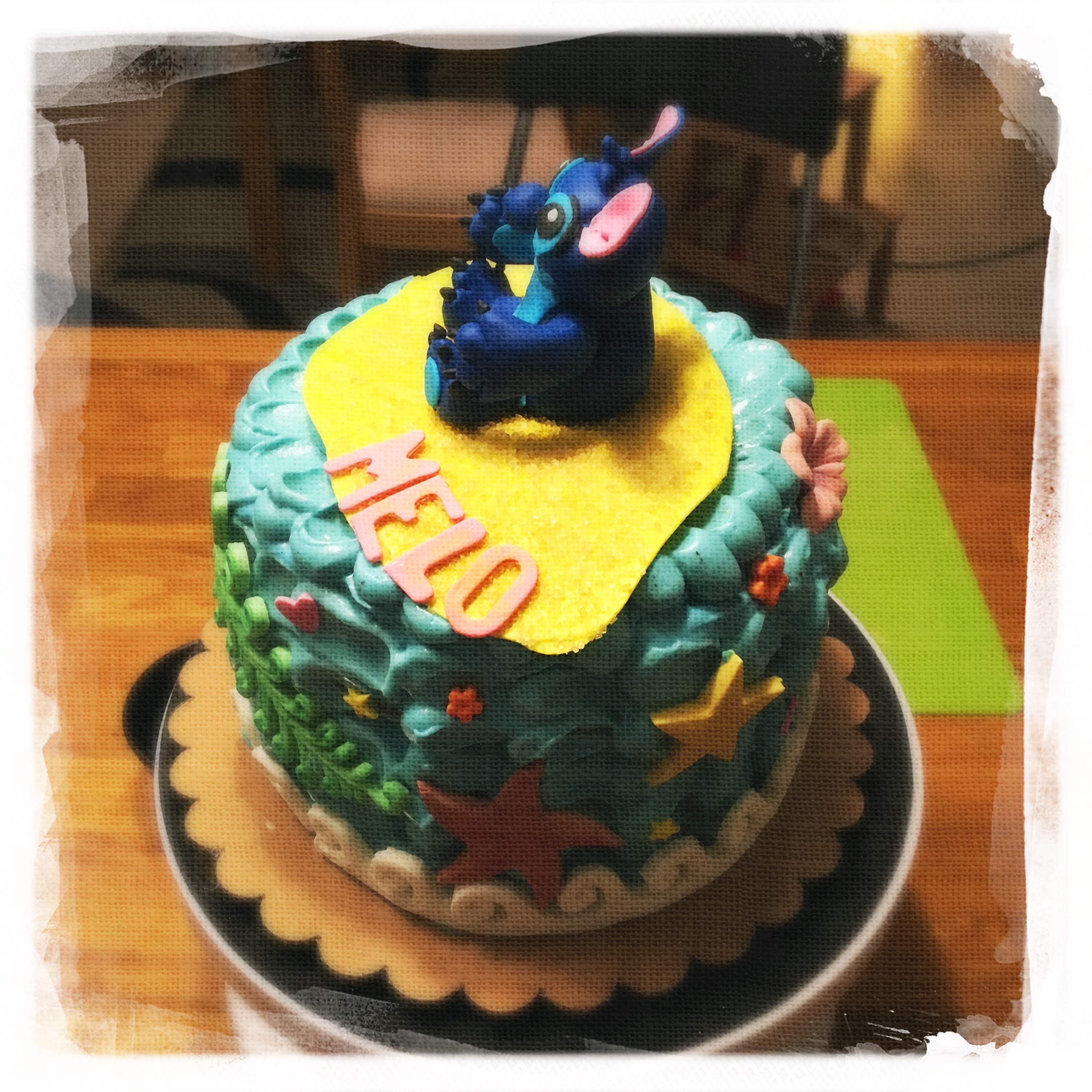 Cours privé Gâteau Stitch XIX