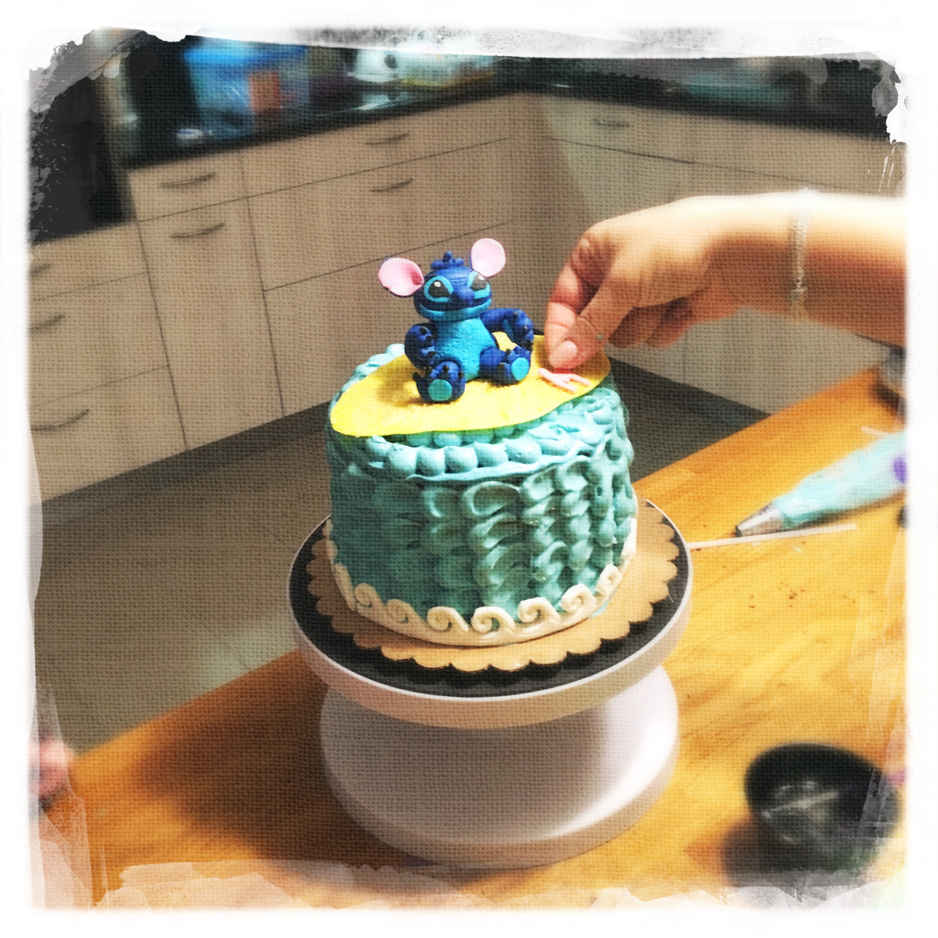 Cours privé Gâteau Stitch XIV