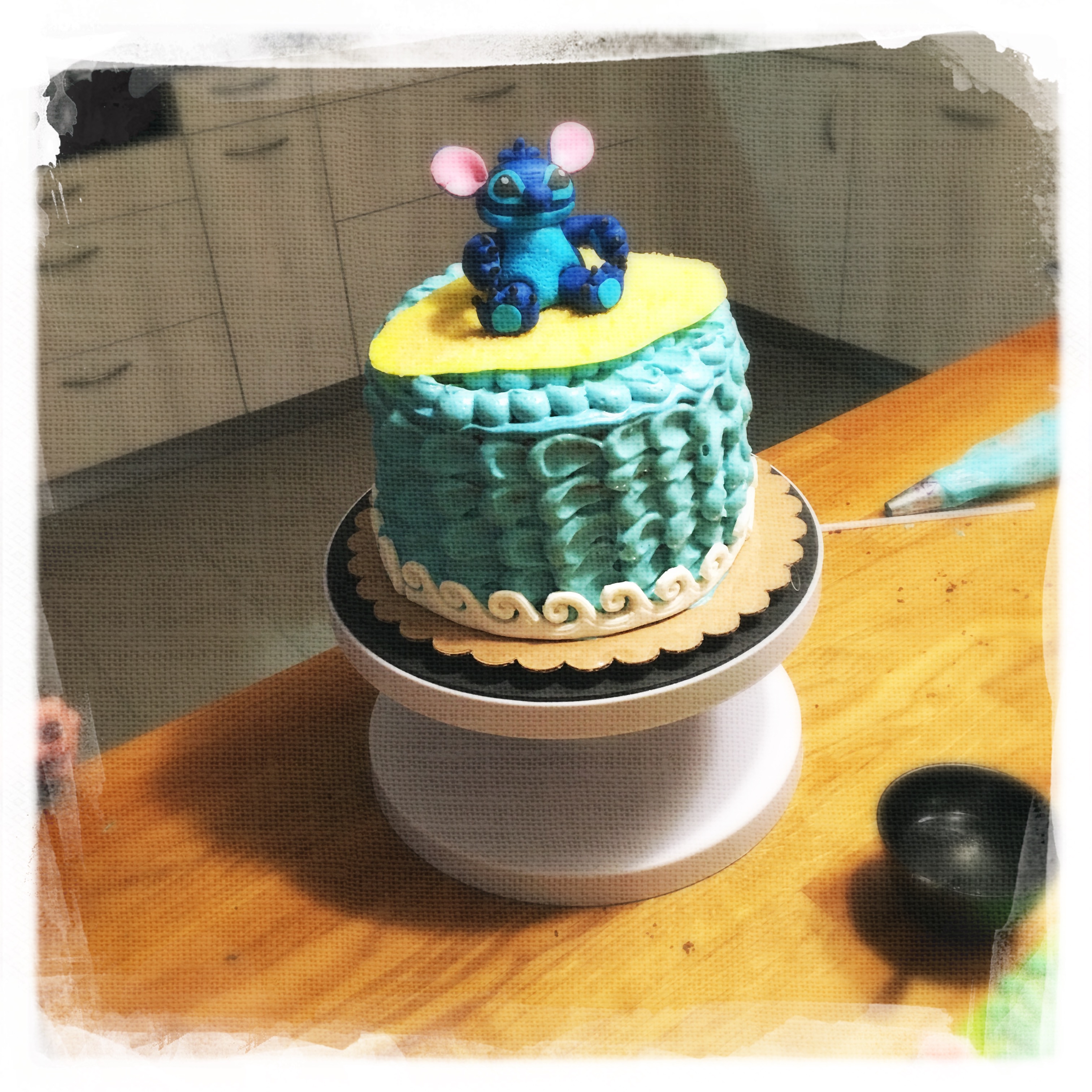 Cours privé Gâteau Stitch XV