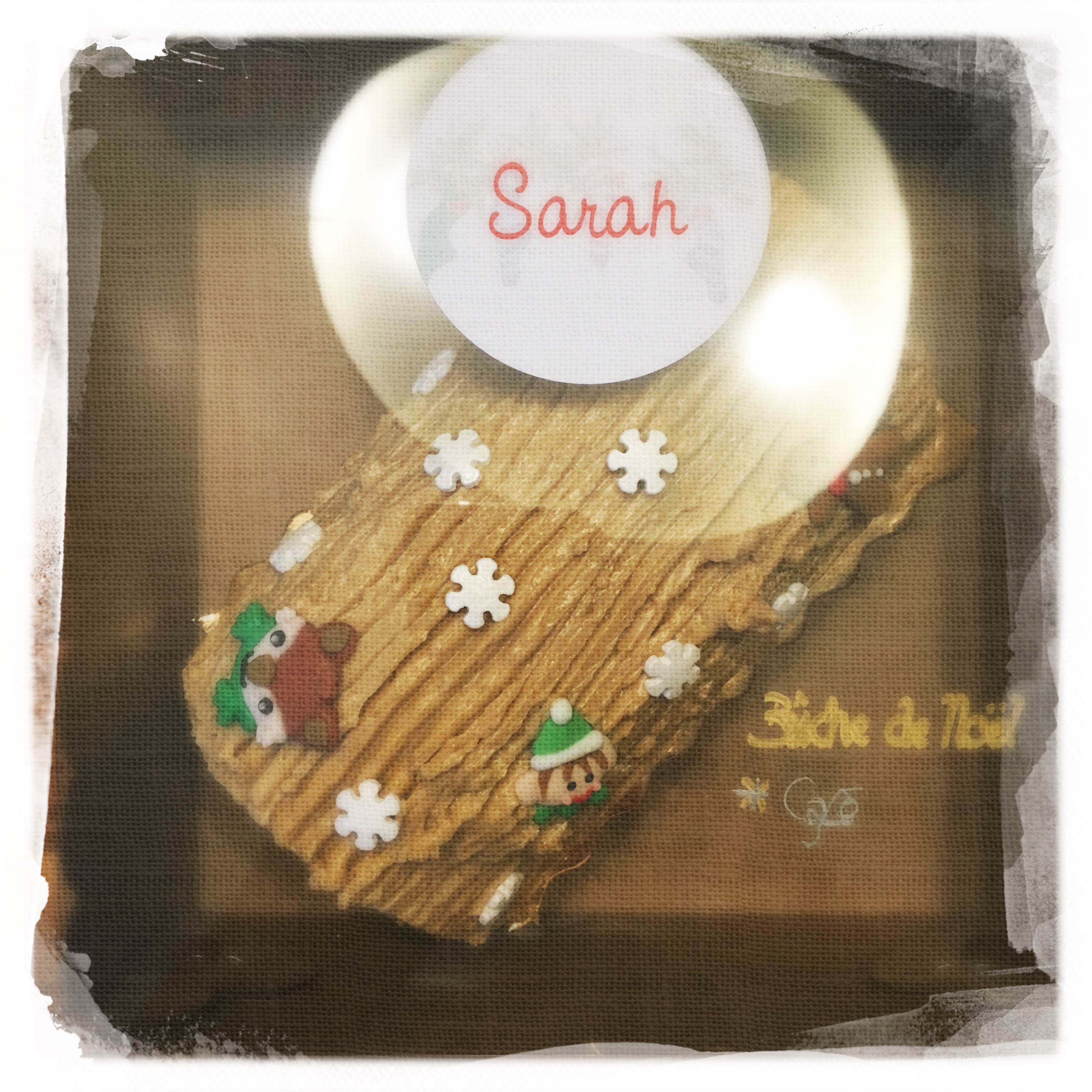 Cours Bûche de Noël 2 XV