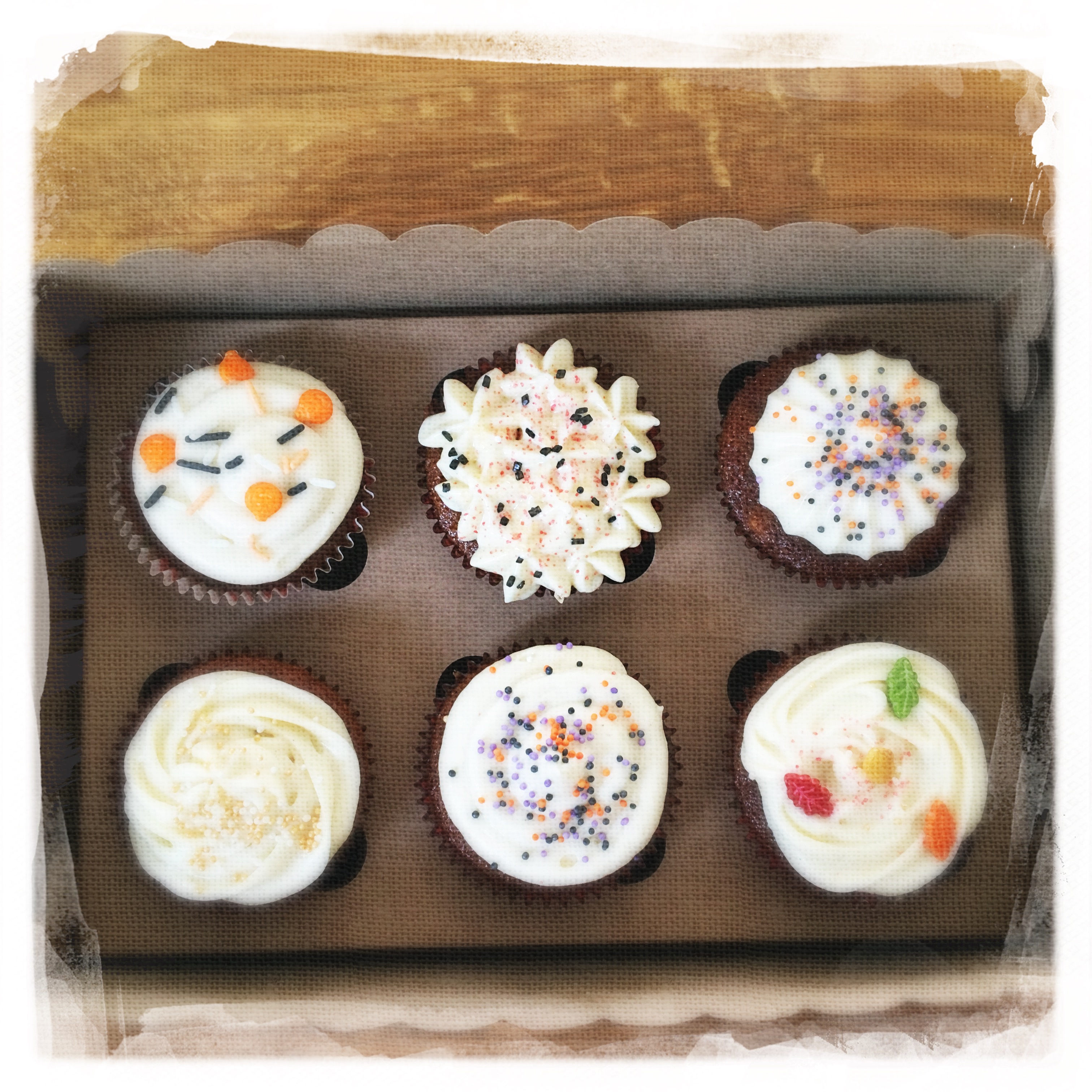 Cupcakes Potiron/Sirop d'érable XXV