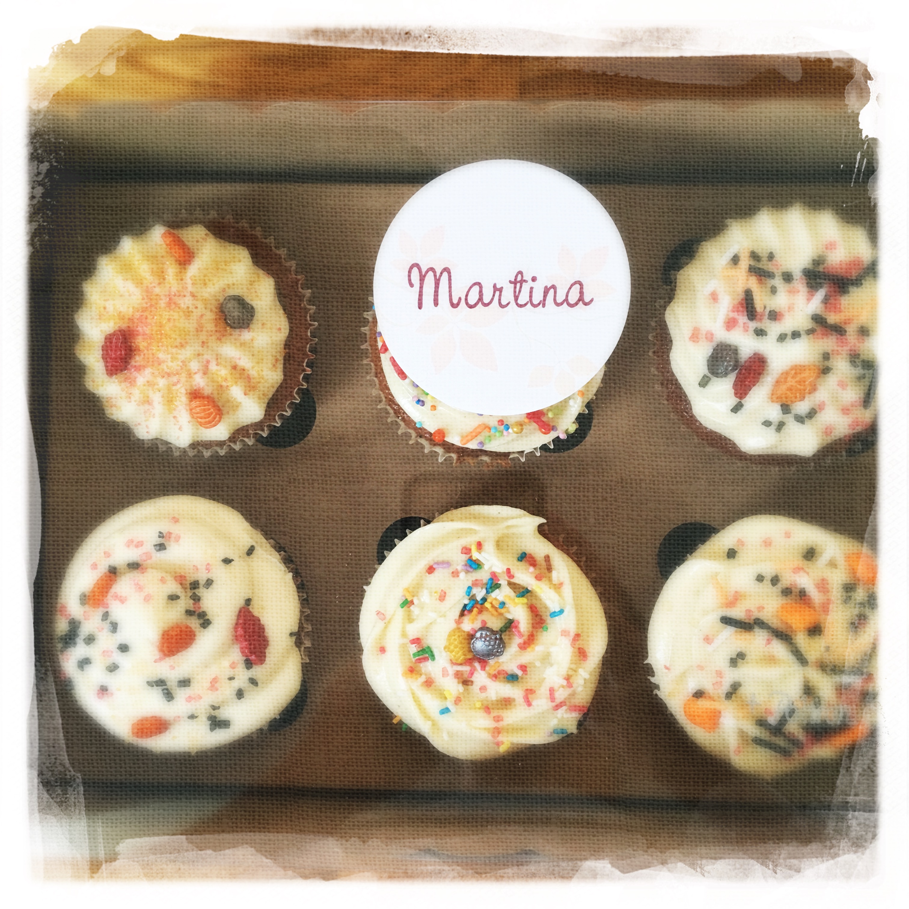 Cupcakes Potiron/Sirop d'érable XXIV