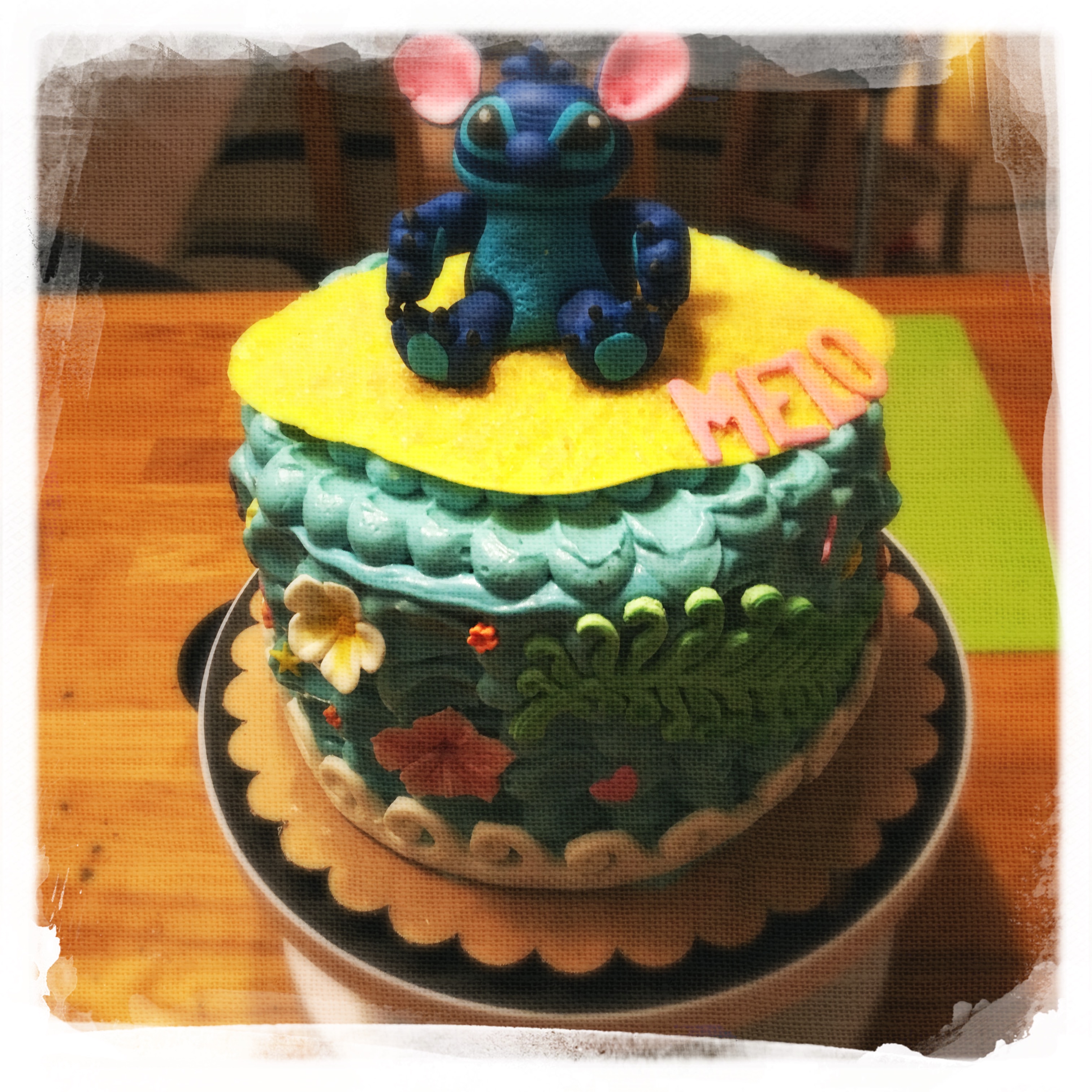 Cours privé Gâteau Stitch XX