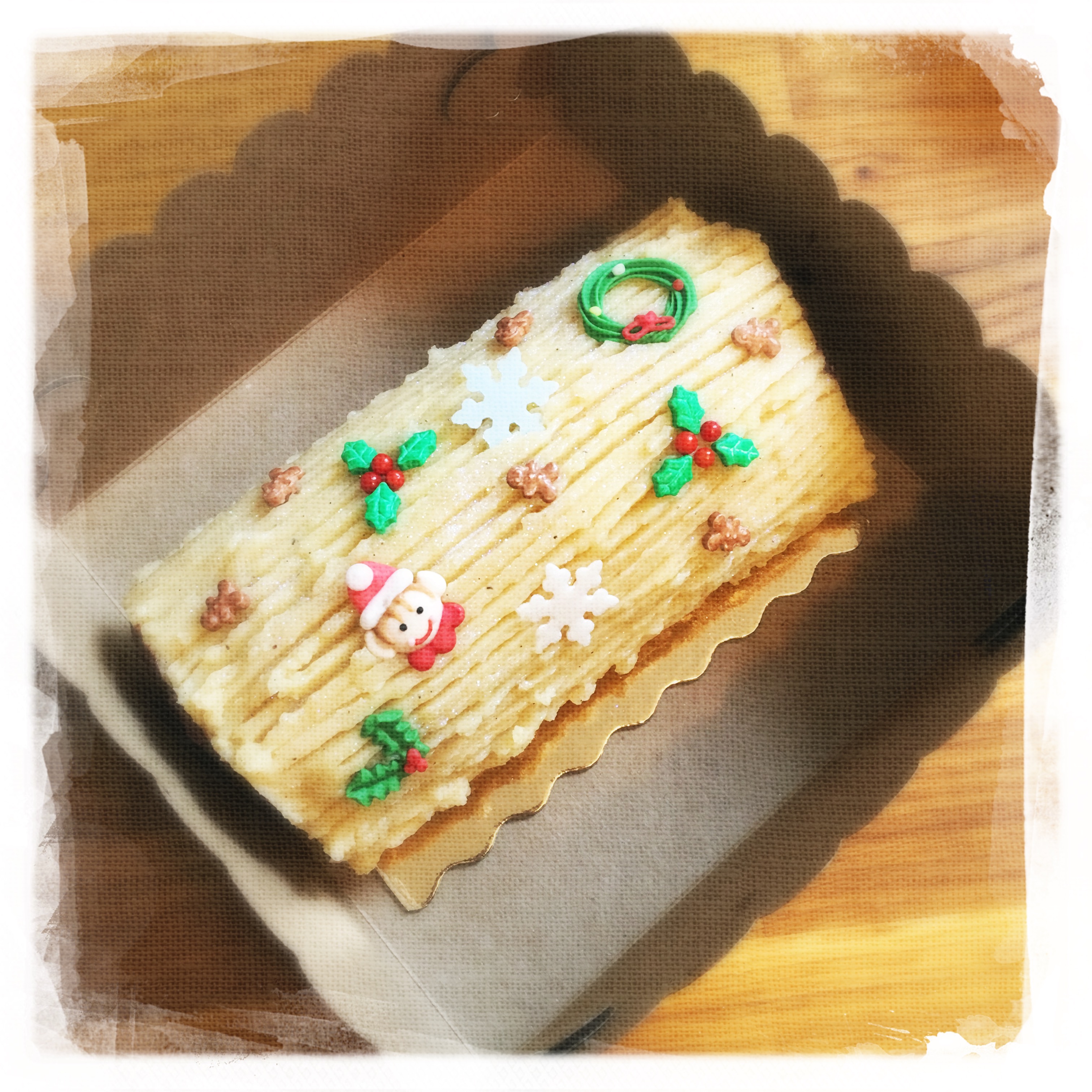 Cours Bûche de Noël 2 XV