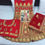 Thumbnail: Mastani silk red heavy embroidery women Lehenga