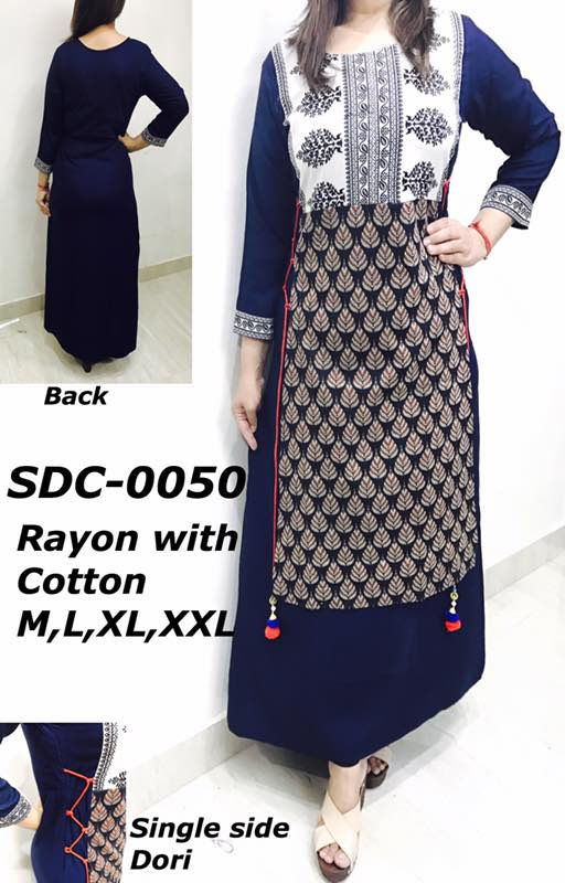 Single Side Dori Kurti