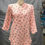 Thumbnail: Peach color printed shirt