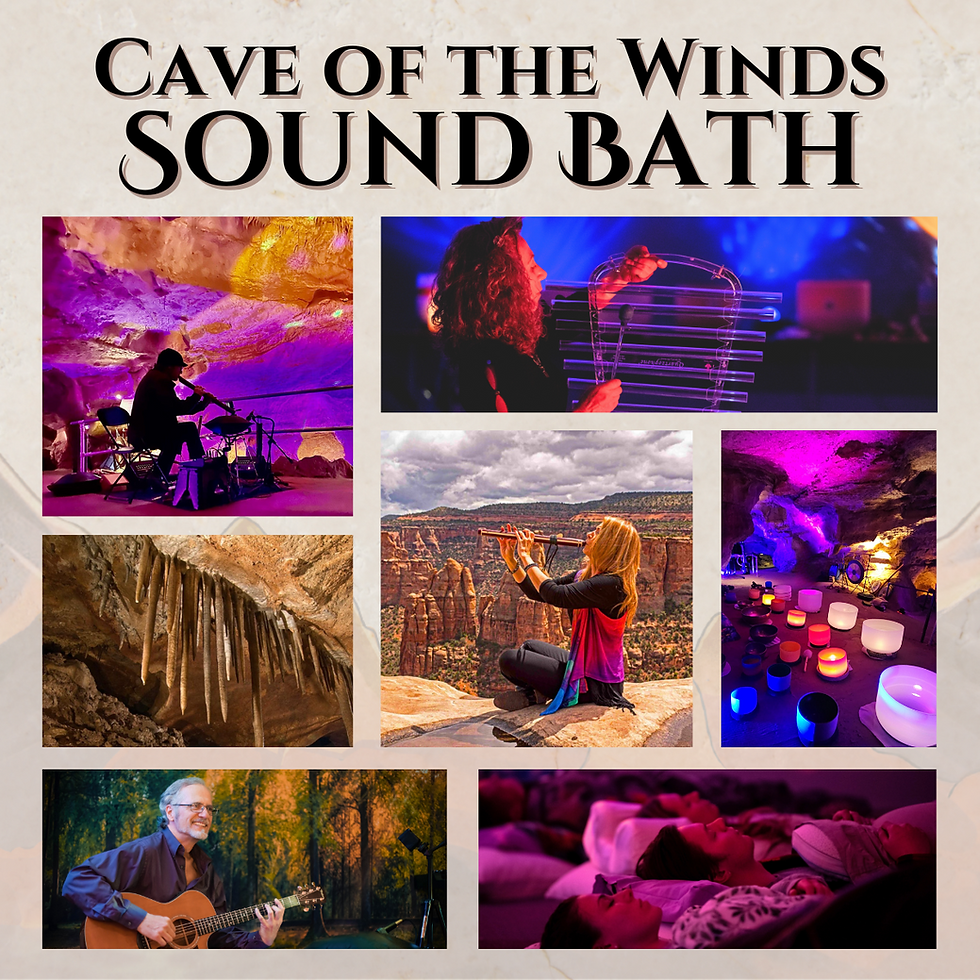 Full Moon Cave of the Winds Sound Bath feat. Grammy-Nominated Flutist Sherry Finzer