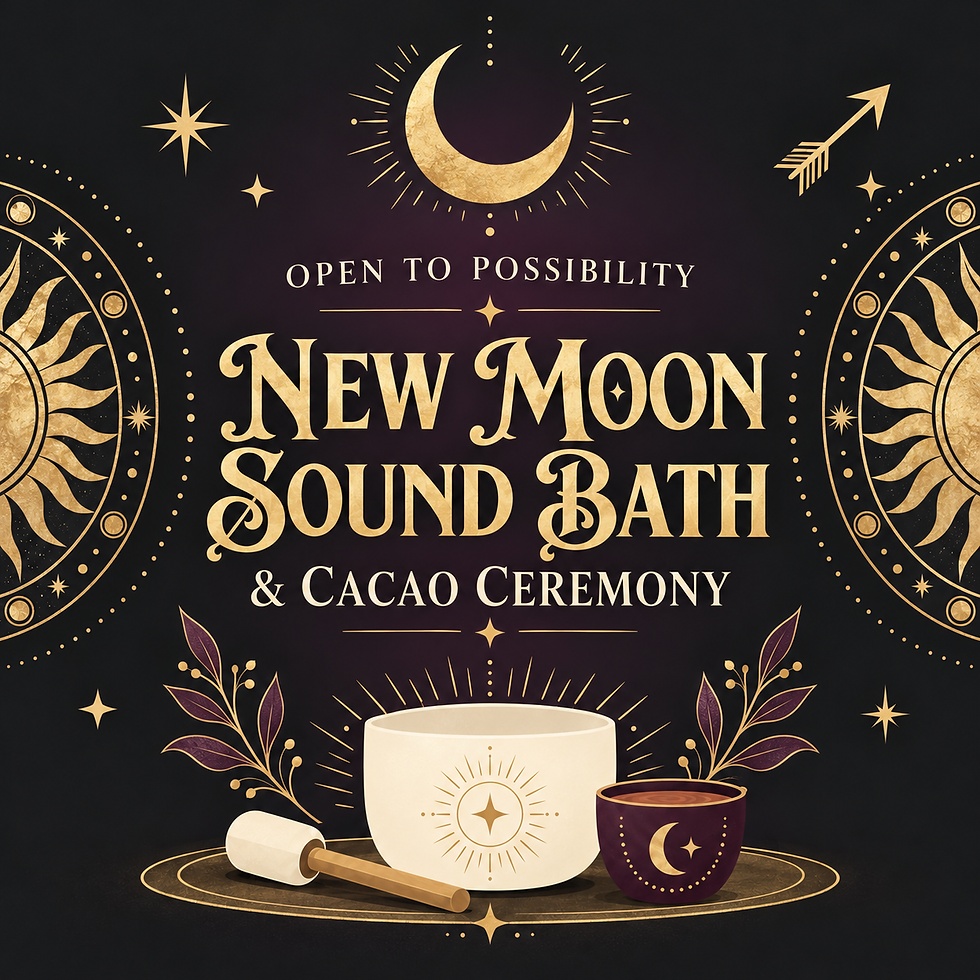 New Moon Sound Bath & Cacao Ceremony